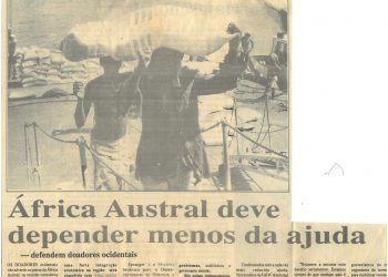 Africa Austral deve depender Publicado 04 de Fevereiro de 1995