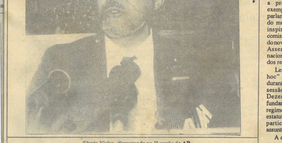 Comité ”Ad hoc” retoma trabalhos na terça-feira de 4 de fevereiro de 1995