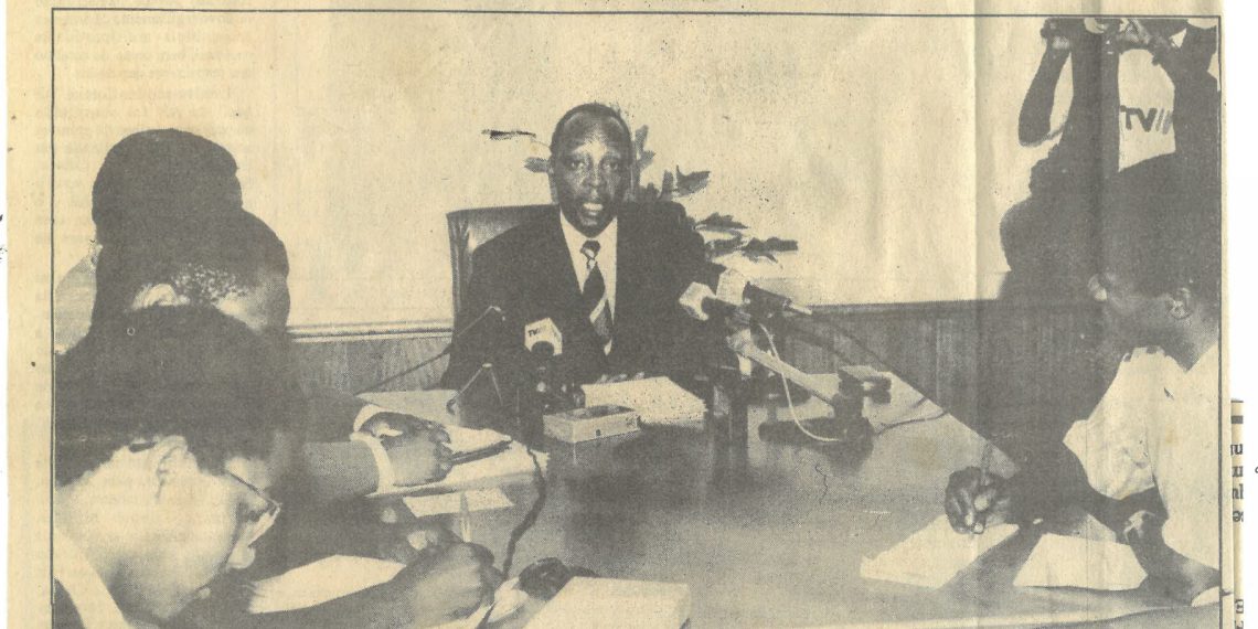 Paz e estabilidade são prioridades para o Governo de 4 de fevereiro de 1995