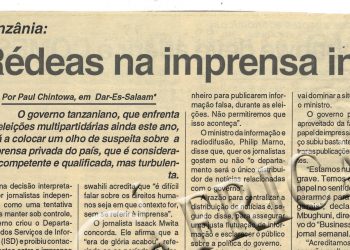 Redeas na impressa independente 03 de Fevereiro de 1995