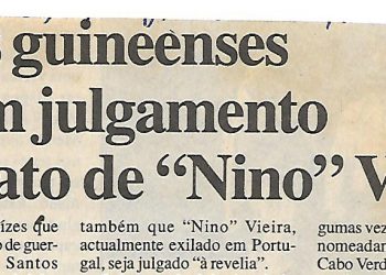 Juízes guineenses exigem julgamento imediato de “Nino” Vieira – 1 de Março de 2000