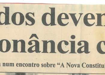 Advogados devem agir em consonância com a lei – 11 de Março de 2005