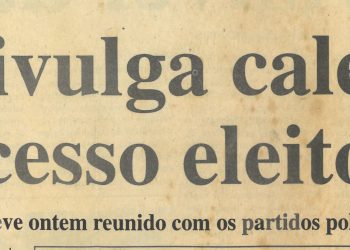 Autárquicas: CNE divulga calendário do processo eleitoral – 22 de Julho de 1997
