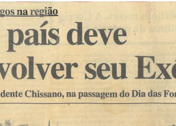 Nosso país deve desenvolver seu Exército – 26 de Setembro de 1997