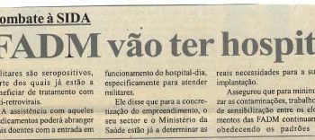 Combate à SIDA – FADM vão ter hospital-dia – 12 de Fevereiro de 2005