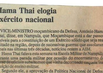Hama Thai elogoia exército nacional (FADM) – 25 de Setembro de 1997