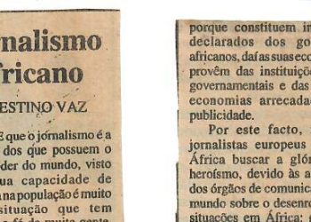 Jornalismo africano – 01 de Julho de 1997