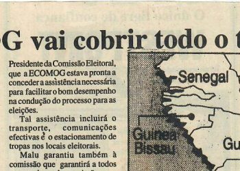 Libéria – ECOMOG vai cobrir todo o território – 07 de Abril de 1997
