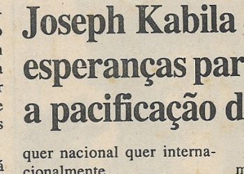 Joseph Kabila lança esperanças para a pacificação da RDCongo – 02 de Fevereiro de 2001