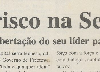 Processo: Paz em risco na Serra Leoa – 20 de Maio de 2000