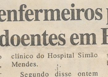 Greve de enfermeiros provoca morte de doentes em Bissau – 13 de Janeiro de 2000