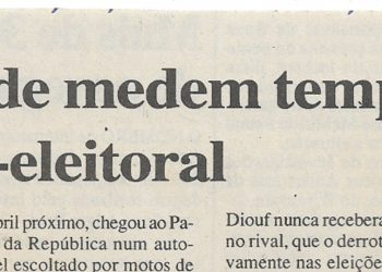 Senegal: Diouf e Wade medem temperatura política pós-eleitoral – 24 de Março de 2000