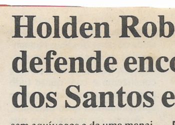 Holden Robert defende encontro entre dos Santos e Savimbi – 16 de Maio de 2000