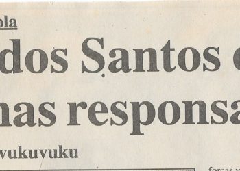 Na tragédia que atinge Angola: Eduardo dos Santos e Savimbi têm mesmas responsabilidades – 13 de Maio de 2000