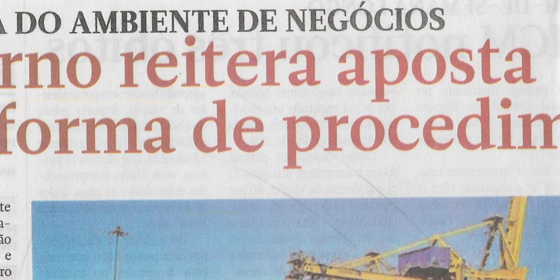 Melhoria do ambiente de negócios: Governo aposta na reforma de procedimentos – 28 de Agosto de 2022