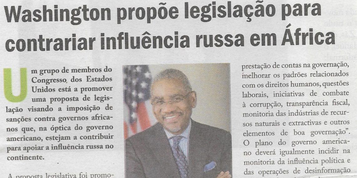 Washington propõe legislação para contrariar influência russa em África – 10 de Junho de 2022