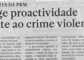 Novos comandantes da PRM: MINT exige proactividade no combate ao crime violento – 24 de Abril de 2023