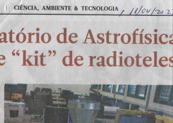 UEM: Laboratório de Astrofísica recebe “kit” de radiotelescópio – 11 de Abril de 2023