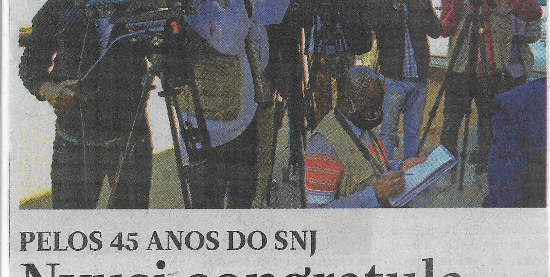 Pelos 45 anos do SNJ: Nyusi congratula classe jornalística – 12 de Abril de 2023