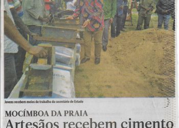 Mocímboa da Praia: Artesãos recebem cimento para reconstrução – 30 de Julho de 2022