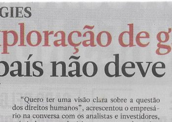Alerta Totalenergies: Custo de exploração de gás no país não deve subir – 15 de Fevereiro de 2023