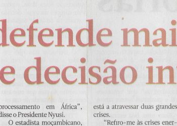 Continente defende maior presença nos órgãos de decisão internacionais – 14 de Dezembro de 2022
