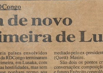 Conflito da RDCongo: Nada de novo na Cimeira de Lusaka – 05 de Abril de 2002