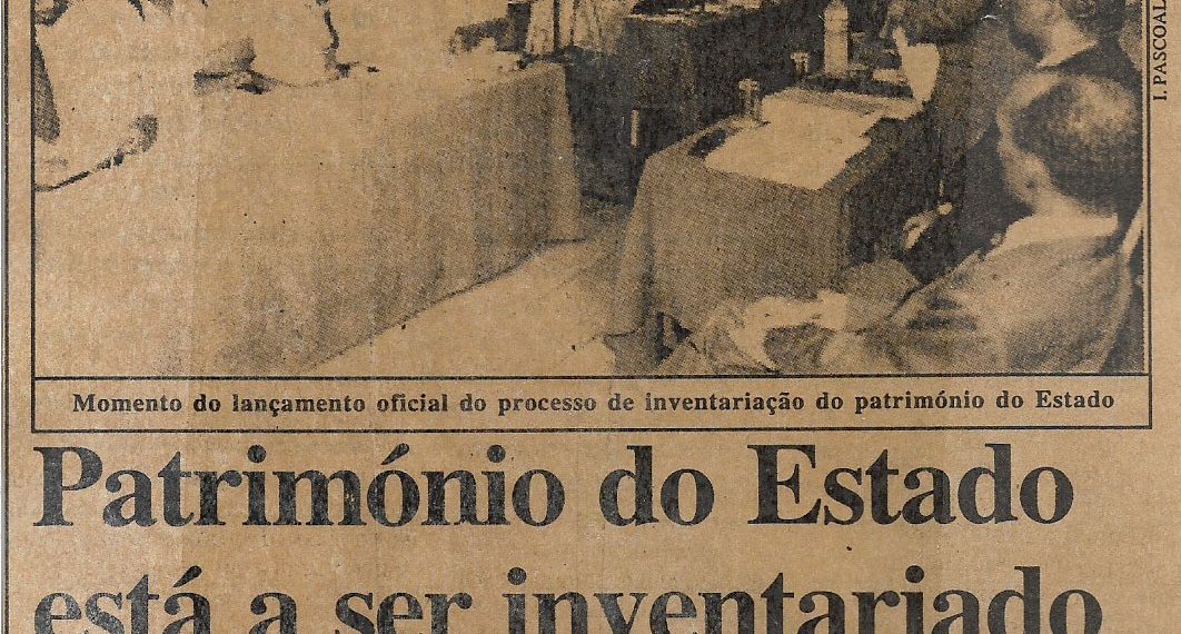 Património do Estado está a ser inventariado – 10 de Janeiro de 2002