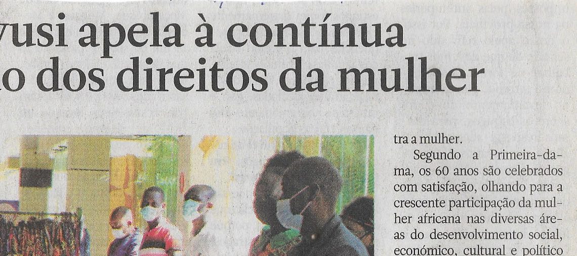 Isaura Nyusi apela à contínua promoção dos direitos da mulher – 01 de Agosto de 2022