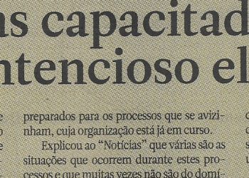 Jornalistas capacitados sobre contencioso eleitoral – 16 de Dezembro de 2022