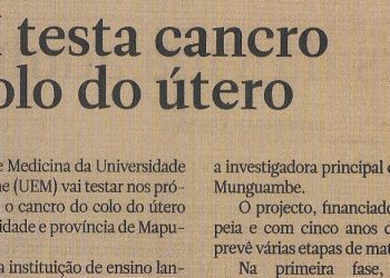 UEM testa cancro do colo do útero – 30 de Julho de 2023