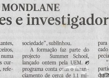 Universidade Eduardo Mondlane: Estudantes, docentes e investigadores formados em TIC –  26 de Julho de 2023