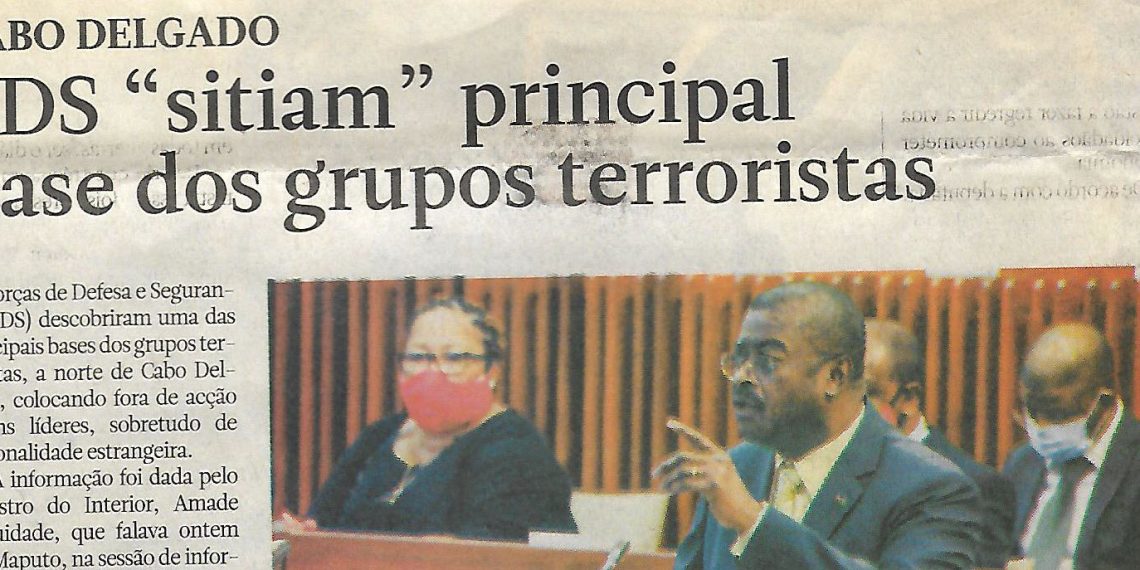 Cabo Delgado – FDS “sitiam” principal base dos grupos terroristas – 29 de Outubro de 2020