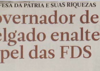 Governador de C. Delgado enaltece papel das FDS – 03 de Julho de 2019