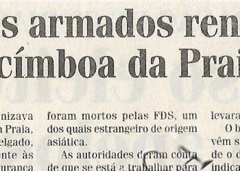Homens armados rendem-se em Mocímboa da Praia – 20 de Março de 2018