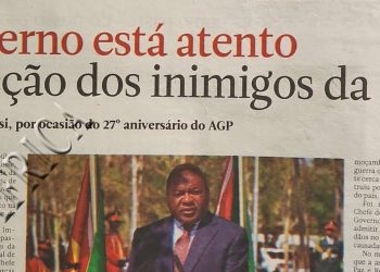 Governo está atento à acção dos inimigos da paz – 06 de Outubro de 2019