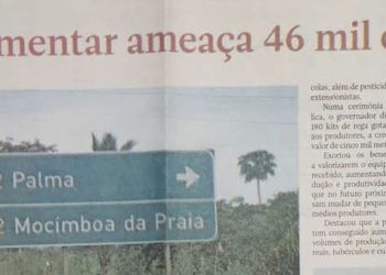 Insegurança alimentar ameaça 46 mil camponeses – 29 de Dezembro de 2018