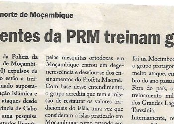 Ex-agentes da PRM treinam grupo – 24 de Novembro de 2019