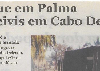Novo ataque em Palma mata sete civis em Cabo Delgado – 15 de Janeiro de 2019