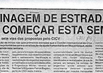 Desminagem de estradas pode começar esta semana – 28 de Novembro de 1993