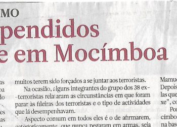 Combate ao terrorismo: Mais 30 arrependidos entregam-se em Mocímboa – 18 de Novembro de 2022