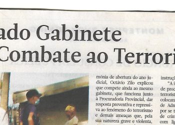 Criado Gabinete de Combate ao Terrorismo – 05 de Fevereiro de 2022