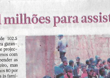 Deslocados na Zona Norte – Necessários 6,5 mil milhões para assistência humanitária – 31 de Janeiro de 2023
