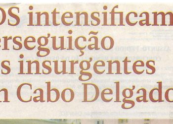 FDS intensificam perseguição aos insurgentes em Cabo Delgado – 04 de Novembro de 2019