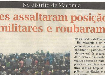 Insurgentes assaltam posições das FDS, mataram militares e roubaram armas – 07 de Agosto de 2011