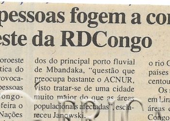 Dez mil pessoas fogem a combates no noroeste da RDCongo – 06 de Julho de 2000