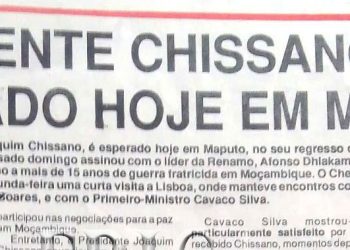 Presidente Chissano esperado hoje em Maputo – 6 de Outubro de 1992