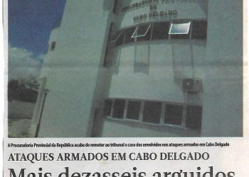 Mais dezasseis arguidos a caminho do tribunal – 10 de Agosto de 2019