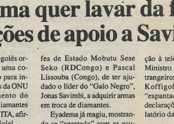 Eyadema quer lavar da face acusações de apoio a Savambi – 24 de Março de 2000