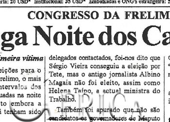 Congresso da Frelimo: A Longa Noite dos Camaradas – 14 de Novembro de 2006